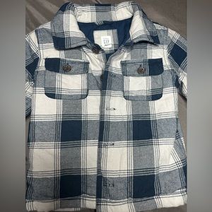 Baby Gap 18-24mo & 4T plaid shirt jacket